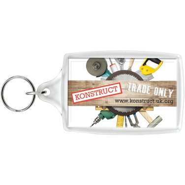 Logotrade promotional item picture of: Orca L4 large keychain