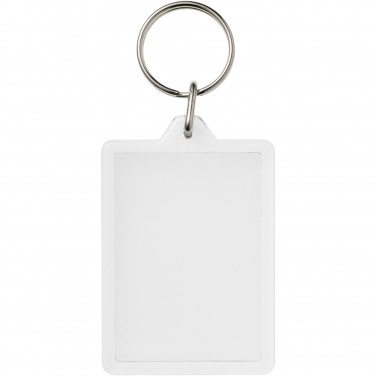 Logo trade business gifts image of: Vito C1 rectangular keychain