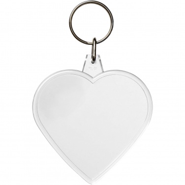 Logo trade promotional products picture of: Combo heart-shaped keychain
