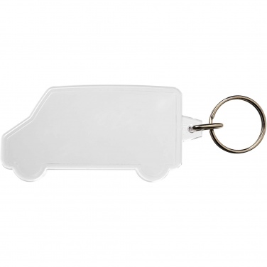 Logotrade advertising product picture of: Combo van-shaped keychain