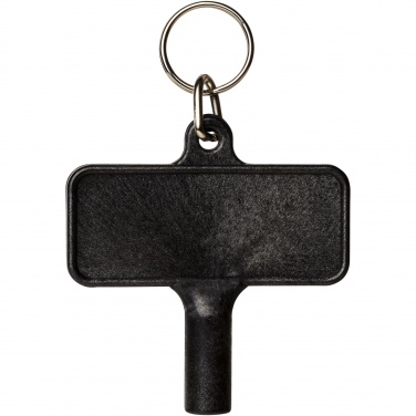 Logo trade advertising products image of: Largo plastic radiator key with keychain