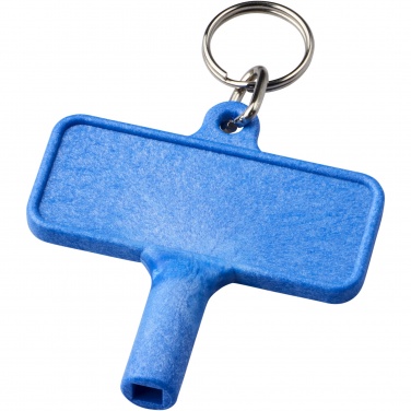 Logo trade promotional giveaways picture of: Largo plastic radiator key with keychain