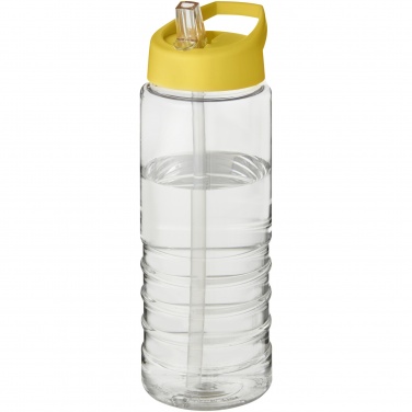 Logo trade promotional merchandise image of: H2O Active® Treble 750 ml spout lid sport bottle