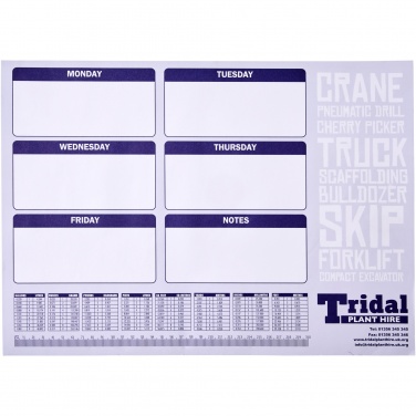 Logo trade advertising product photo of: Desk-Mate® A2 notepad
