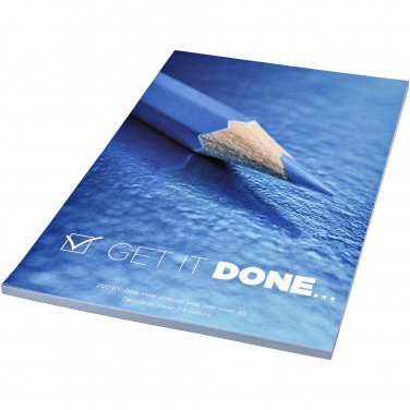 Logotrade advertising products photo of: Desk-Mate® A5 notepad wrap over cover