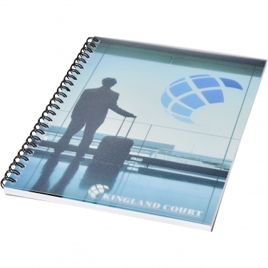 Logotrade promotional item picture of: Desk-Mate® wire-o A5 notebook PP cover