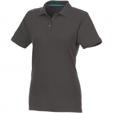 Logo trade promotional items picture of: Beryl short sleeve women's organic recycled polo