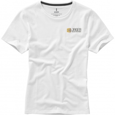 Logo trade business gifts image of: Nanaimo short sleeve women's t-shirt