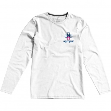 Logotrade promotional product picture of: Ponoka long sleeve men's organic t-shirt