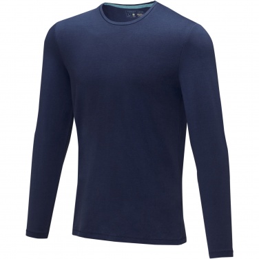 Logo trade promotional products picture of: Ponoka long sleeve men's organic t-shirt