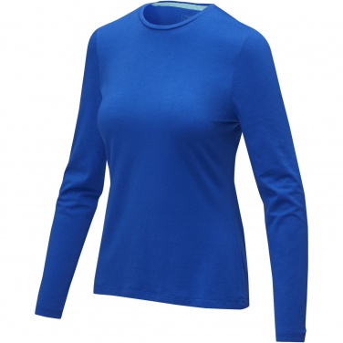 Logotrade promotional gift image of: Ponoka long sleeve women's organic t-shirt