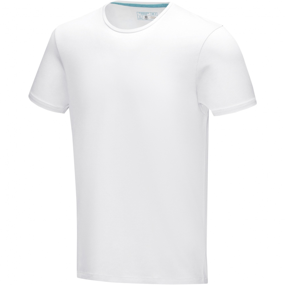 Logo trade promotional giveaways picture of: Balfour short sleeve men's organic t-shirt
