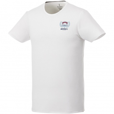 Logo trade promotional item photo of: Balfour short sleeve men's organic t-shirt