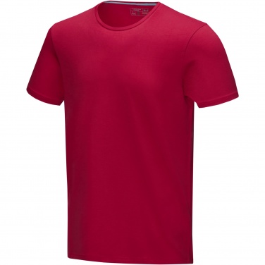 Logo trade promotional merchandise image of: Balfour short sleeve men's organic t-shirt