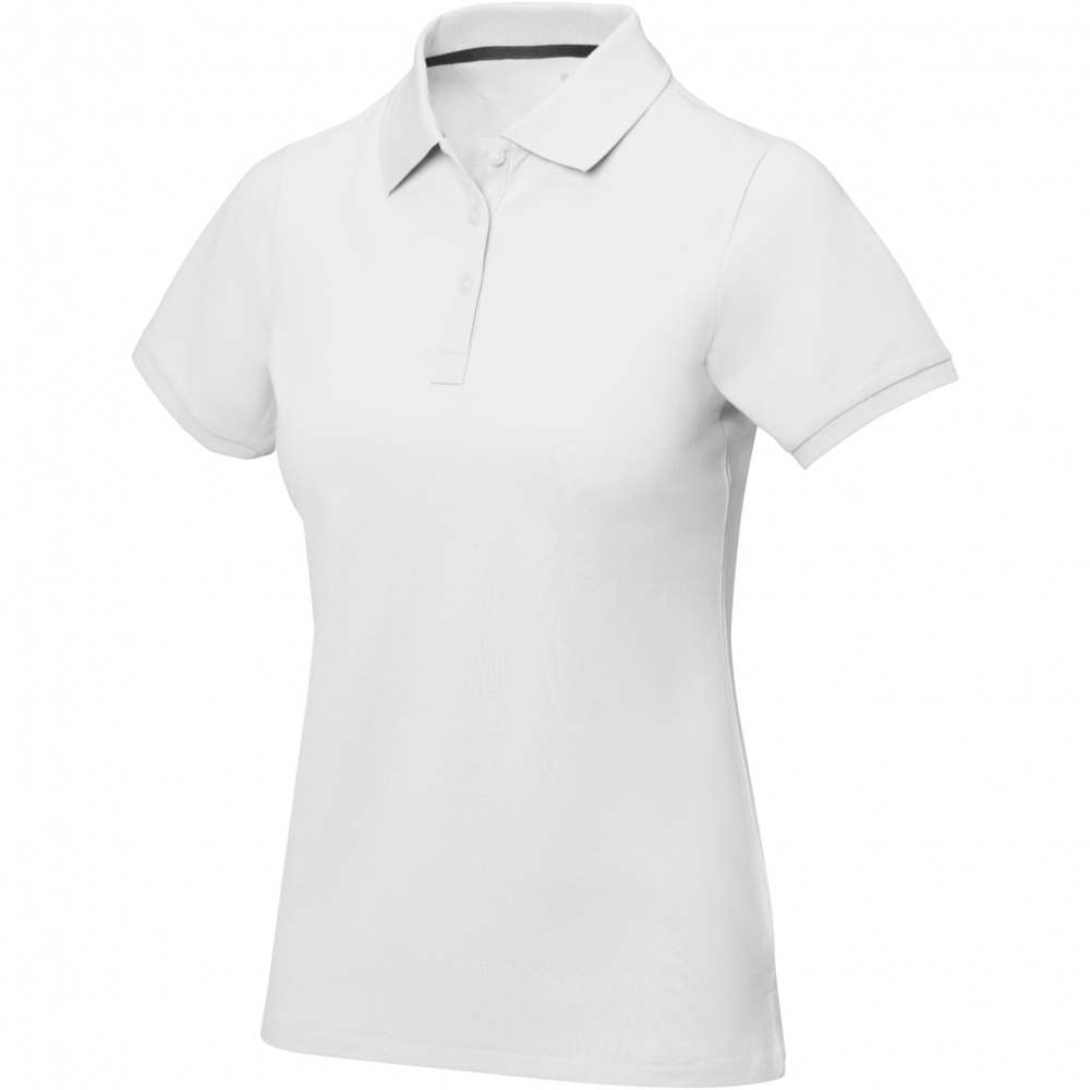 Logo trade promotional merchandise picture of: Calgary short sleeve women's polo