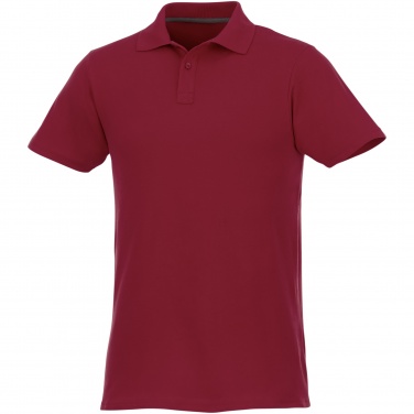 Logo trade promotional gift photo of: Helios short sleeve men's polo