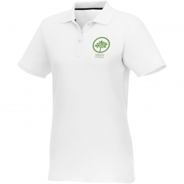 Logo trade promotional merchandise image of: Helios short sleeve women's polo