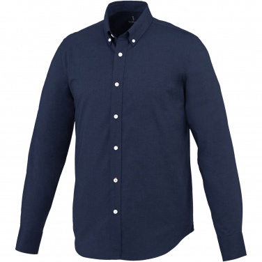Logo trade corporate gifts image of: Vaillant long sleeve men's oxford shirt