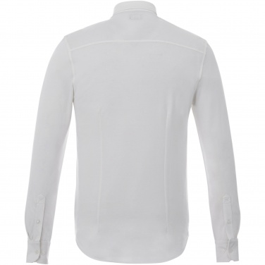 Logo trade promotional merchandise picture of: Bigelow long sleeve men's pique shirt