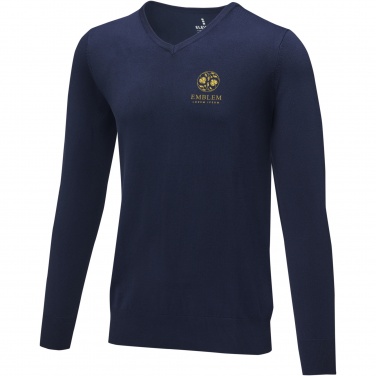 Logo trade advertising products image of: Stanton men's v-neck pullover
