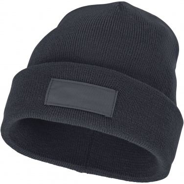 Logo trade promotional merchandise image of: Boreas beanie with patch