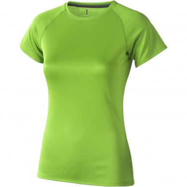 Logo trade promotional gifts image of: Niagara short sleeve women's cool fit t-shirt