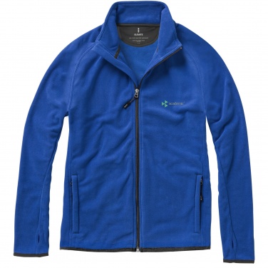 Logo trade promotional merchandise image of: Brossard men's full zip fleece jacket