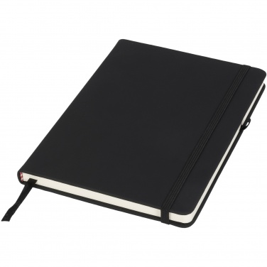 Logo trade corporate gifts image of: Noir medium notebook