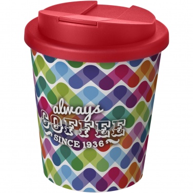 Logo trade promotional giveaways image of: Brite-Americano® Espresso 250 ml tumbler with spill-proof lid