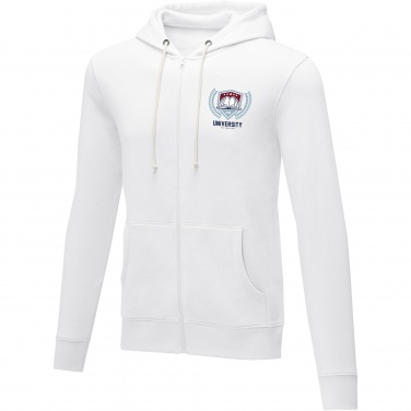Logo trade promotional giveaways picture of: Theron men’s full zip hoodie