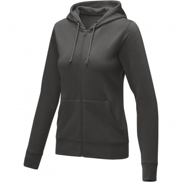 Logo trade promotional merchandise picture of: Theron women’s full zip hoodie