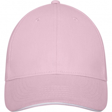 Logo trade promotional gifts image of: Darton 6 panel sandwich cap