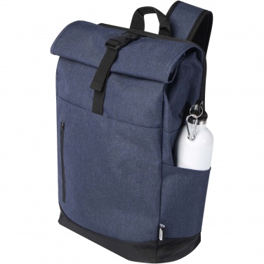 Logo trade promotional merchandise picture of: Hoss 15.6" roll-up laptop backpack 12L