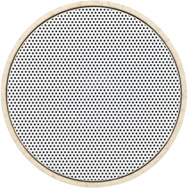Logo trade promotional giveaway photo of: Kikai wheat straw Bluetooth® speaker