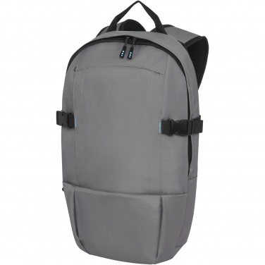 Logo trade promotional gifts picture of: Baikal 15" GRS RPET laptop backpack 8L