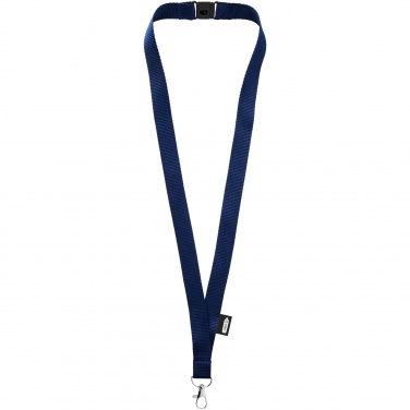 Logotrade advertising product picture of: Tom recycled PET lanyard with breakaway closure
