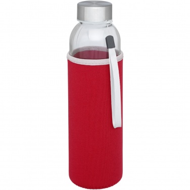Logo trade promotional giveaway photo of: Bodhi 500 ml glass water bottle