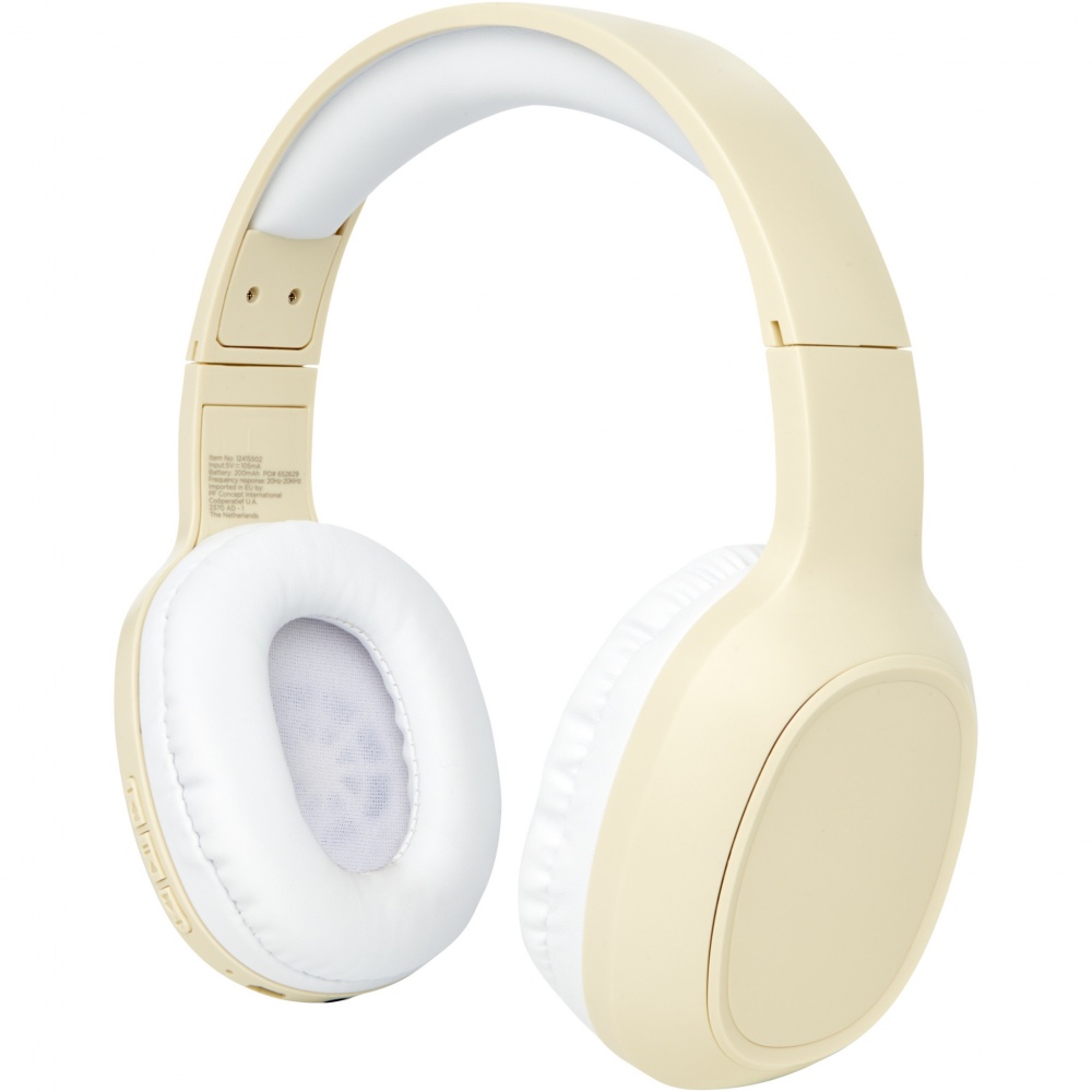 Logo trade promotional merchandise picture of: Riff wireless headphones with microphone