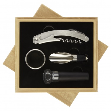Logo trade promotional gift photo of: Syrat 4-piece wine set