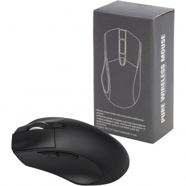 Logo trade promotional products image of: Pure wireless mouse with antibacterial additive