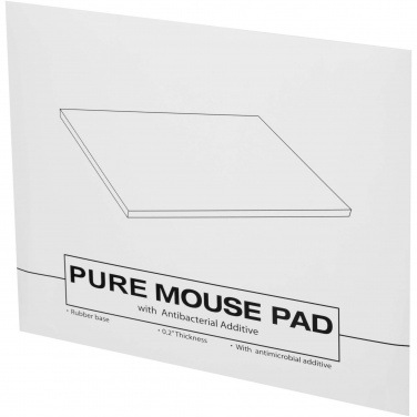 Logotrade promotional giveaway picture of: Pure mouse pad with antibacterial additive