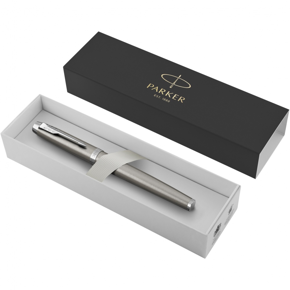 Logo trade corporate gifts image of: Parker IM fountain pen