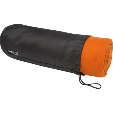 Logo trade promotional gifts picture of: Willow GRS RPET polar fleece blanket