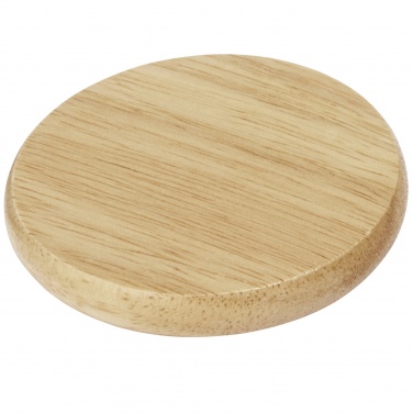 Logotrade promotional merchandise picture of: Scoll wooden coaster with bottle opener