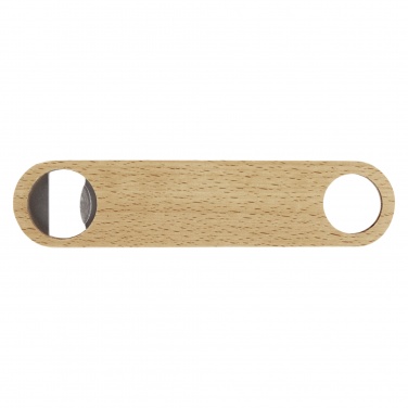 Logo trade advertising products image of: Origina wooden bottle opener