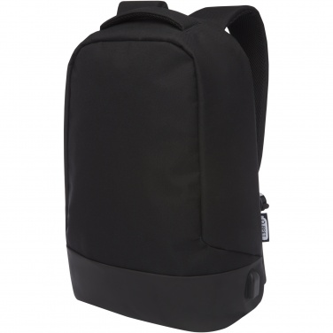 Logo trade advertising product photo of: Cover GRS RPET anti-theft backpack 18L