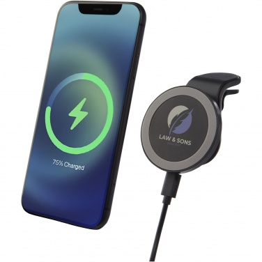 Logotrade promotional merchandise photo of: Magclick 10W wireless magnetic car charger
