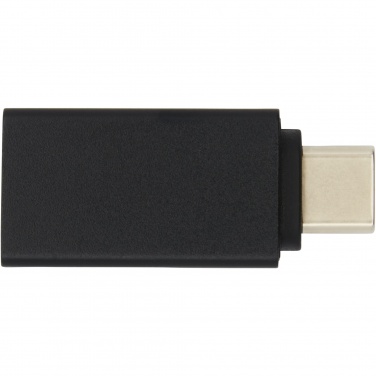 Logo trade corporate gift photo of: ADAPT aluminum USB-C to USB-A 3.0 adapter