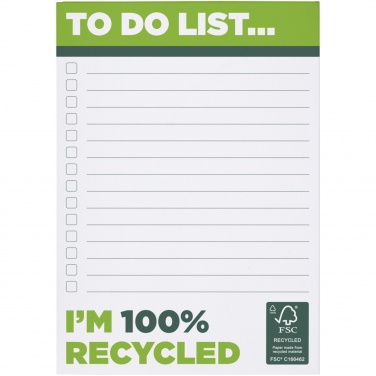 Logotrade business gift image of: Desk-Mate® A6 recycled notepad