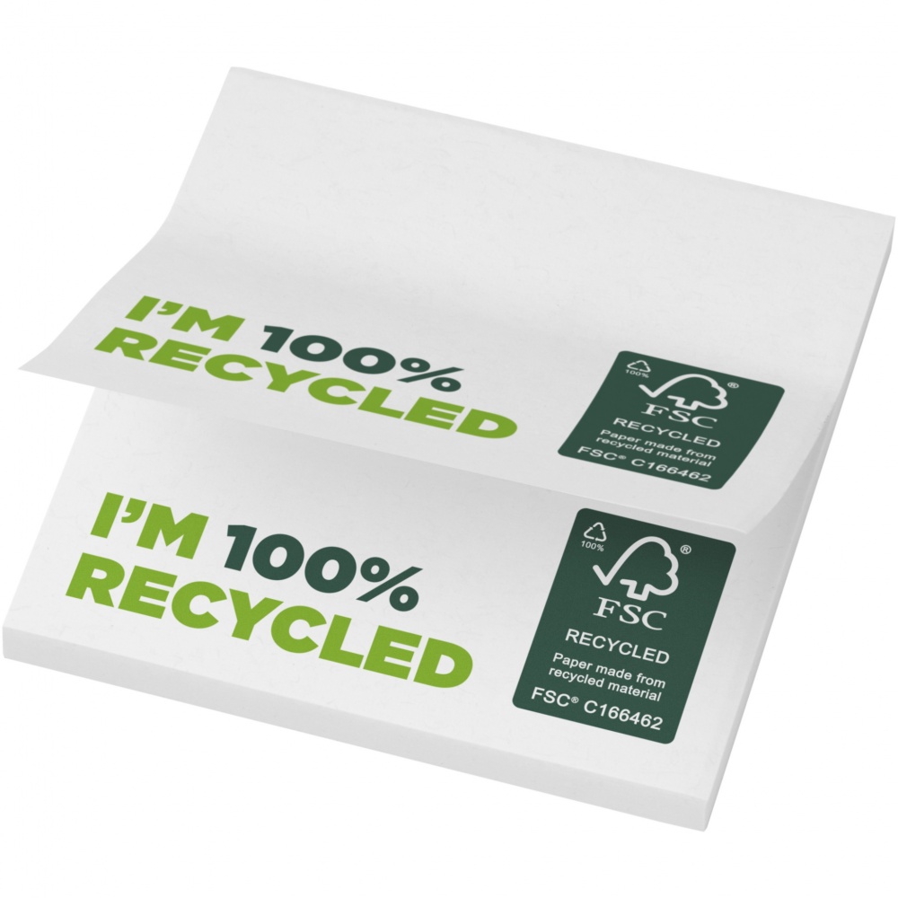 Logotrade promotional merchandise image of: Sticky-Mate® recycled sticky notes 75 x 75 mm